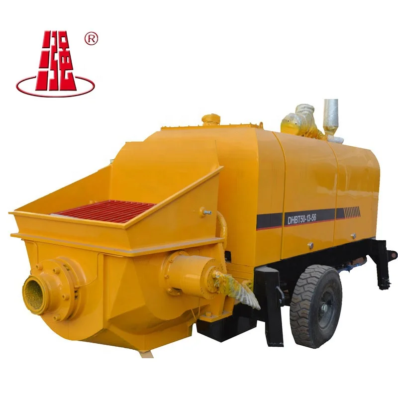 Environmentally friendly Trailer-mounted Concrete Pump Fixed Concrete Pump