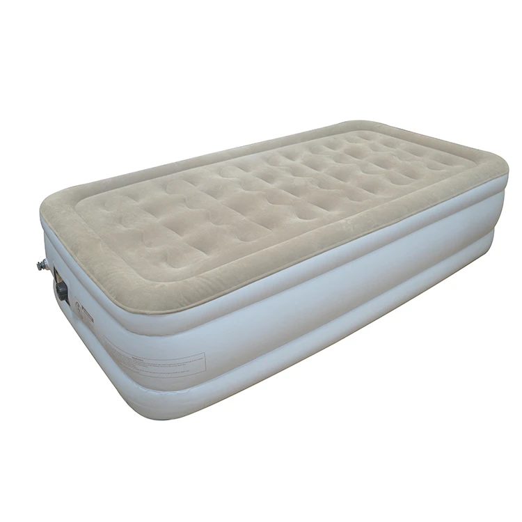 2020 Whosale Singal Double Comfort Sleep Inflatable Mattress Air Bed With Built-in Pump