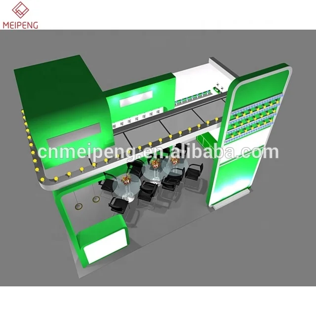 Interior Design Services 3D Render Design for Fair Booth Trade Show Exhibition