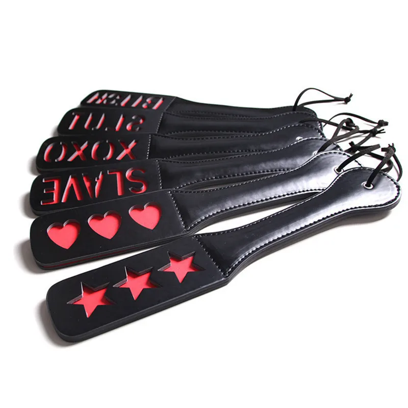 Секс-игрушки женское нижнее белье женское кожаное раб шлепка лопатка БДСМ секс взбитые шлюзы лопатки эротические игрушки для взрослых