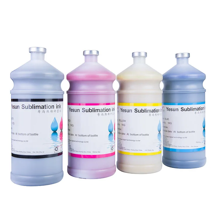 
1000ML T-shirt Textile Digital Printing Ink Heat Sublimation Printing Ink 
