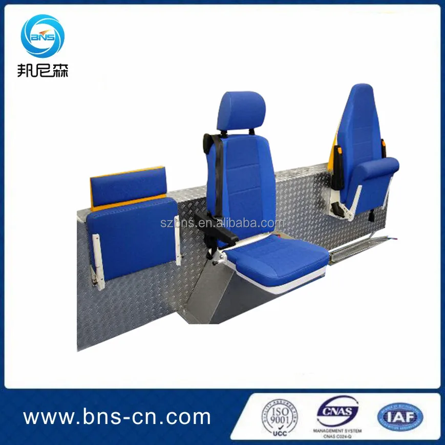 Multifunction Folding Rotating Ambulance Seat With Vertical And Horizontal Adjustment