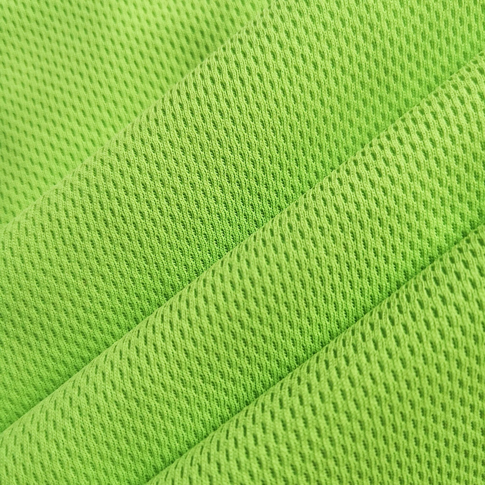 wholesale GRS certificate wicking recycle knitted fabric polyester for FILA dri fit shirts AH01