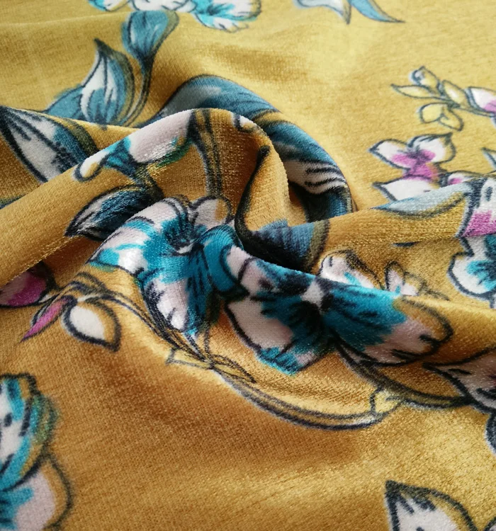 wholesale korean stamp multicolor silk metallic chiffonrainbow textiles fabric