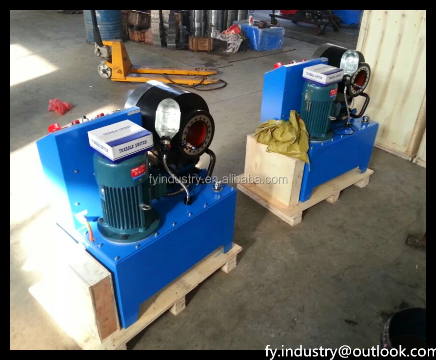 Hydraulic crimping machine tube/ hydraulic hose crimper supplier FY68 DX68