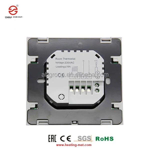 Thermoregulator for Touch Screen Underfloor Heating Thermostat for Room Heating Temperature Controller Probe