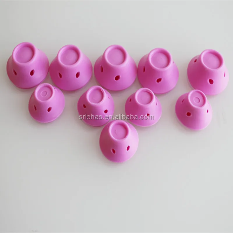 Silicone No Clip Hair Style Rollers