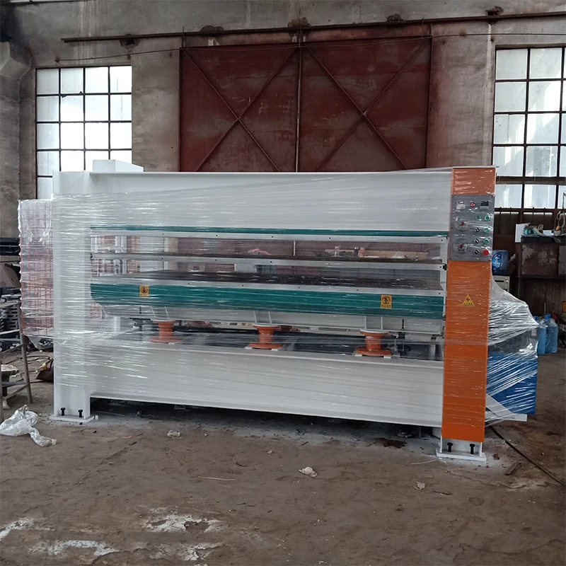 Электрическая гидравлическая автоматическая машина для горячего прессования фанеры