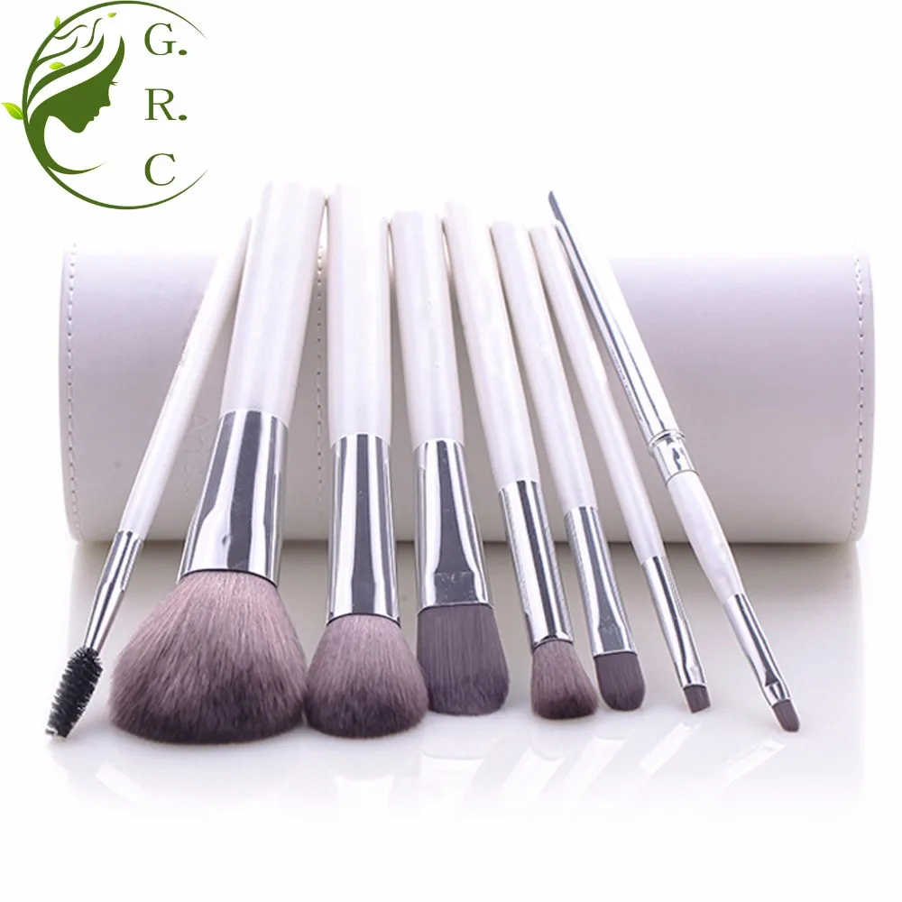 Novel Design Low Price Beauty Makeup Tools Cosmetic Brushes 10Pcs Color Changing Make Up Brush Set With Holder Bucket Case Bag