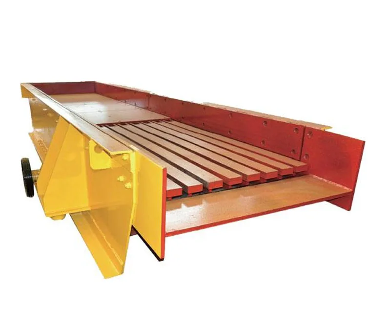 Mining zsw vibrating grizzly screen feeder with electric motor