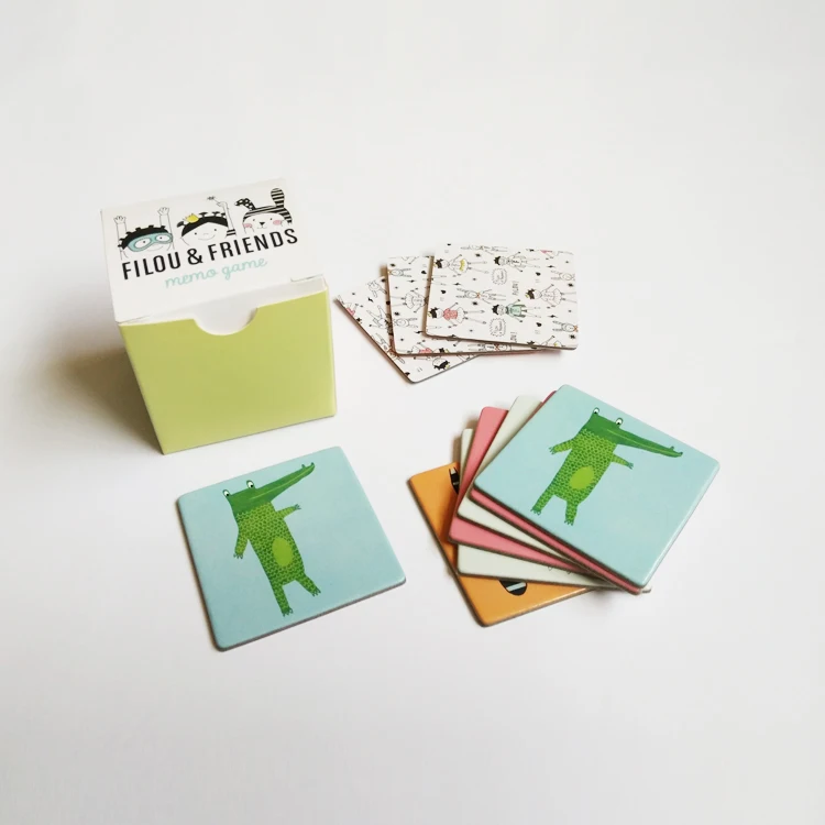 Kids Matching Learning Cards Memo Game