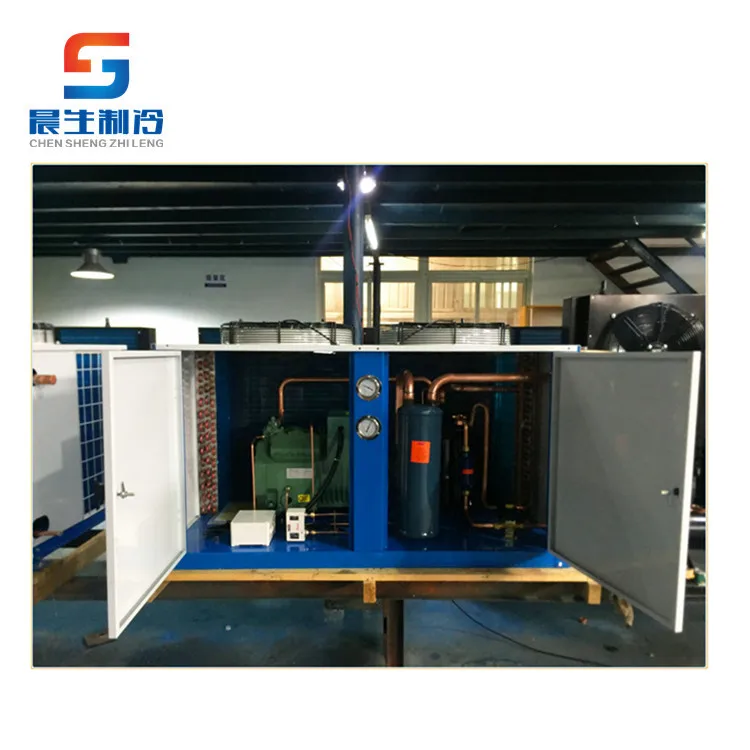 
Condensing unit parts of refrigeration equipment for ice cream machine metal body air cooler chiller evaporator 