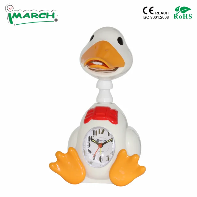 iMSH ML23901 Quartz analog clocks for kids table bedside desk alarm clock wecker despertador cute children alarm clock
