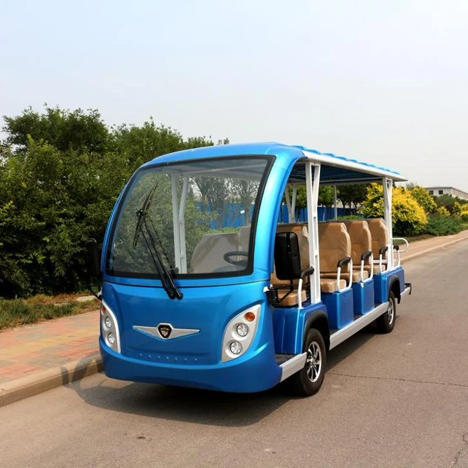 14 Seater Electric Shuttle Bus With High Quality and Low Price