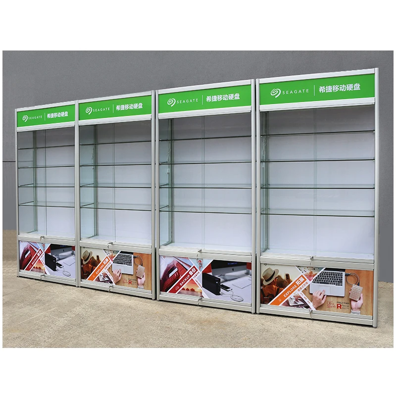 boutique pharmacy showcase shelf/ pharmacy special showcase display cabinet /western medicine  glass display stand