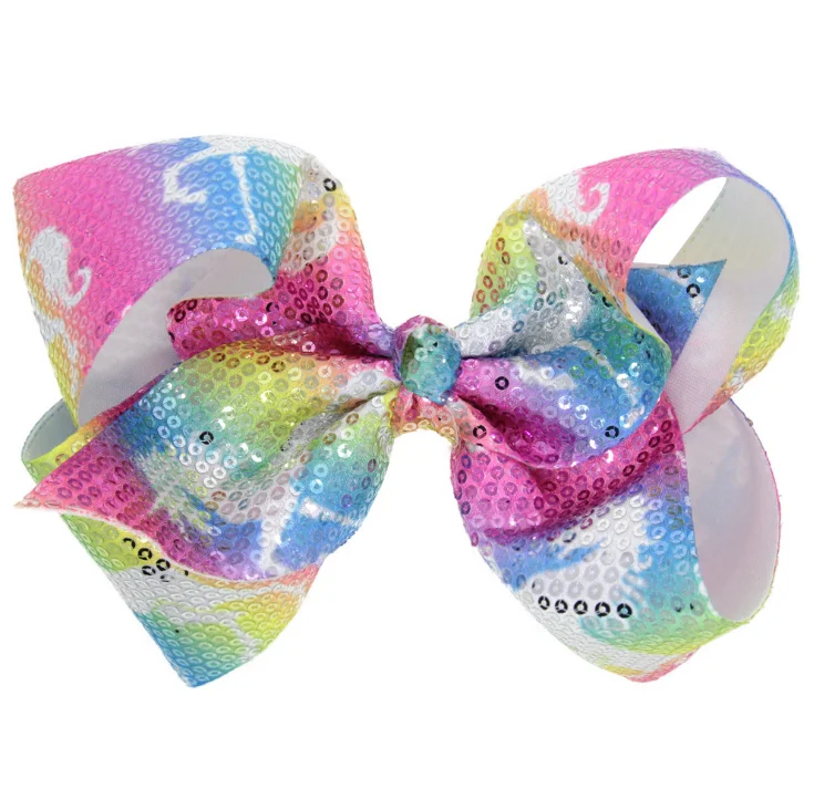 
8 inch clip-in human hair extensions large bow tie clip in hair extension korean hair clip 