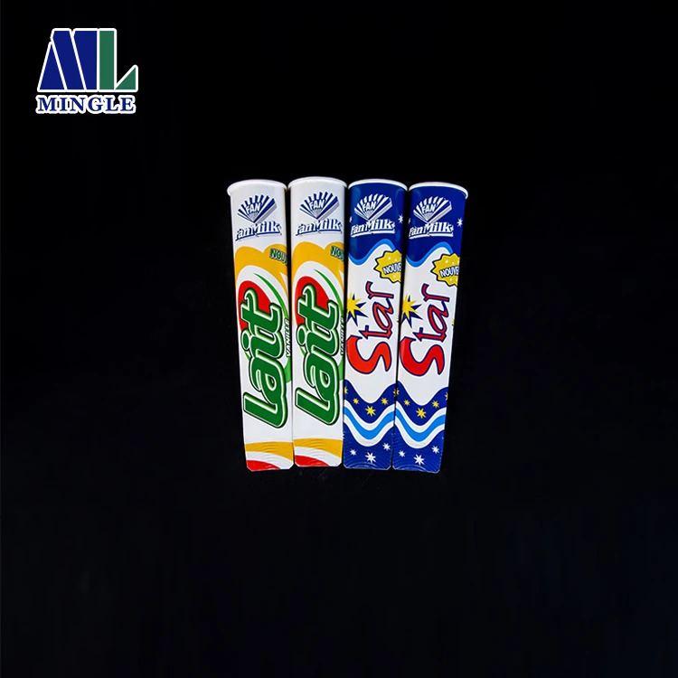 
Eco-friendly Disposable Ice Lolly Tube / Ice Cream Paper Calippo Tube 