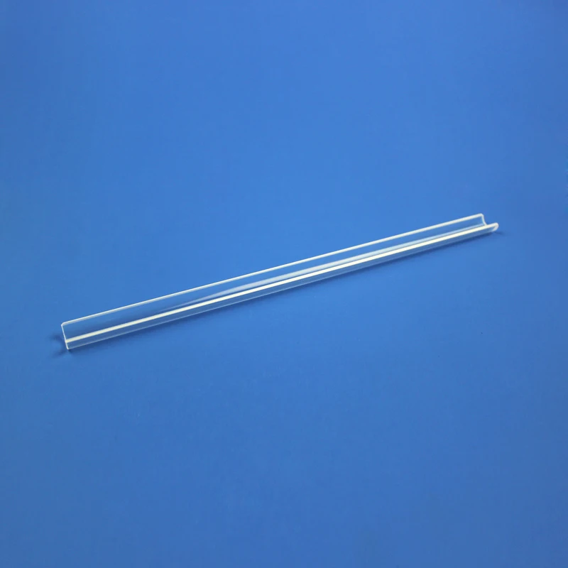 Clear High Pressure resistance large diameter quartz glass tubes
