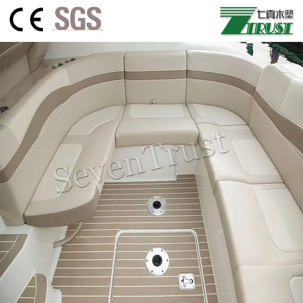 Synthetic Teak Decking Flooring for Marine Boat Yacht barge