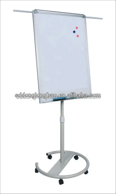 
Mobile Whiteboard Standard Magnetic dry erase whiteboard flip chart stand 