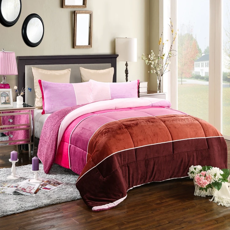 
shaoxing, zhejiang, china factory wholesale customized printed warmer microfiber quilt 