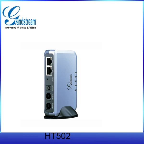 Аналоговый телефонный адаптер Grandstream с удобным тоном HT502