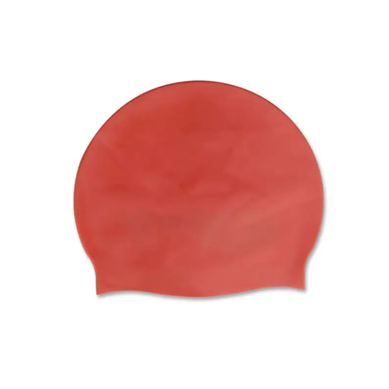High Elasticity  Silicone Swimming Cap For Long Hair Packaging