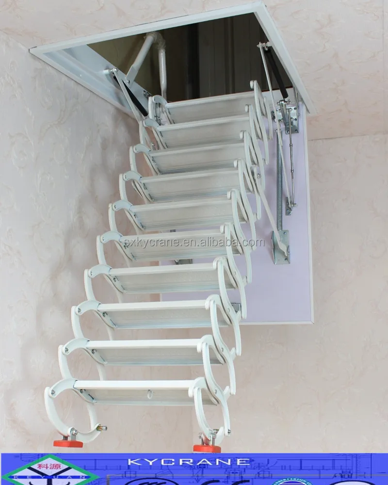 
deluxe electric attic loft ladders for household 