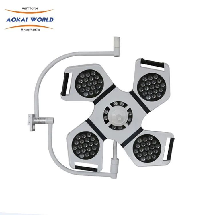 
Double LED4 150,000Lx Medical Equipment Hospital LED Operating Shadowless Light for Operating Room 