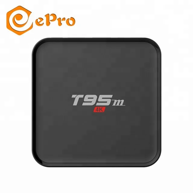 Android ТВ коробка T95m 1 г + г 8 S905x S905x Android 6,0 умные телевизоры коробка T95m