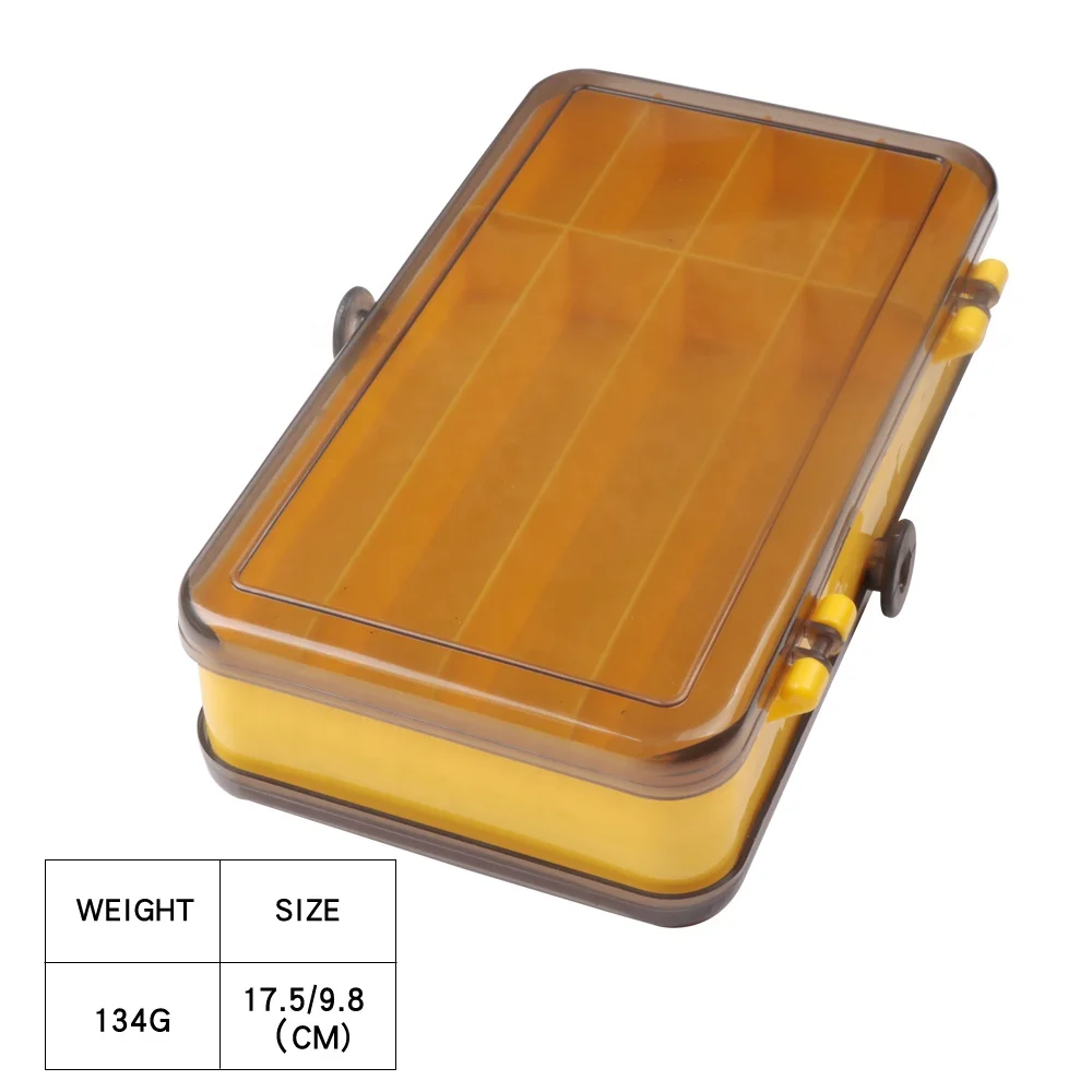 plastic box for fishing lure 17.5*9.8*4.5cm