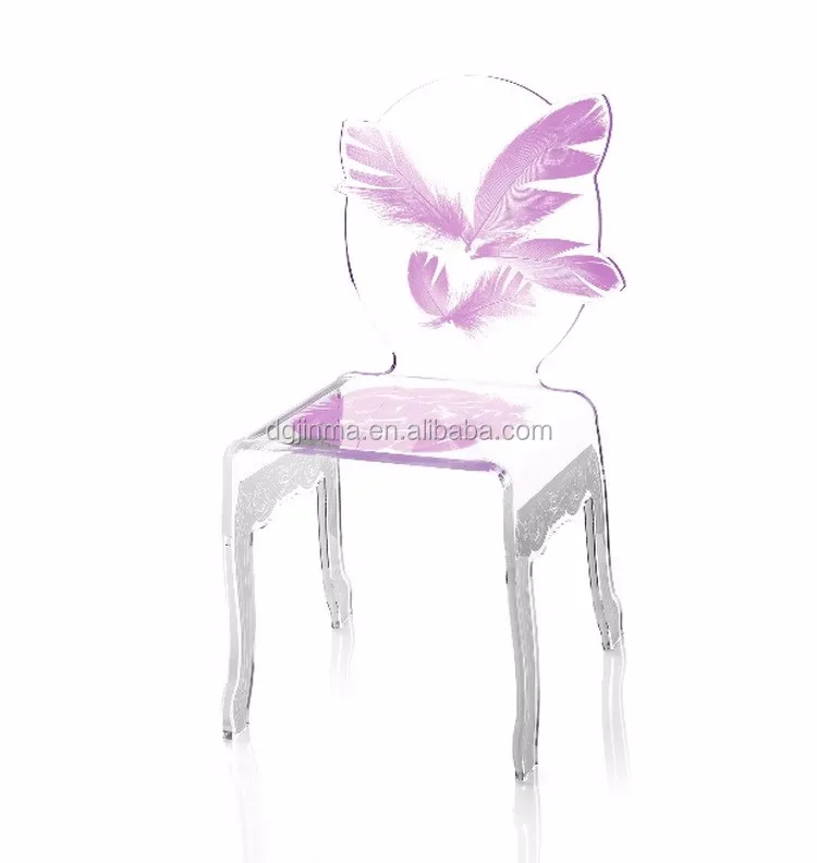 Custom Modern Acrylic Transparent Chair Louis Clear Acrylic Chair