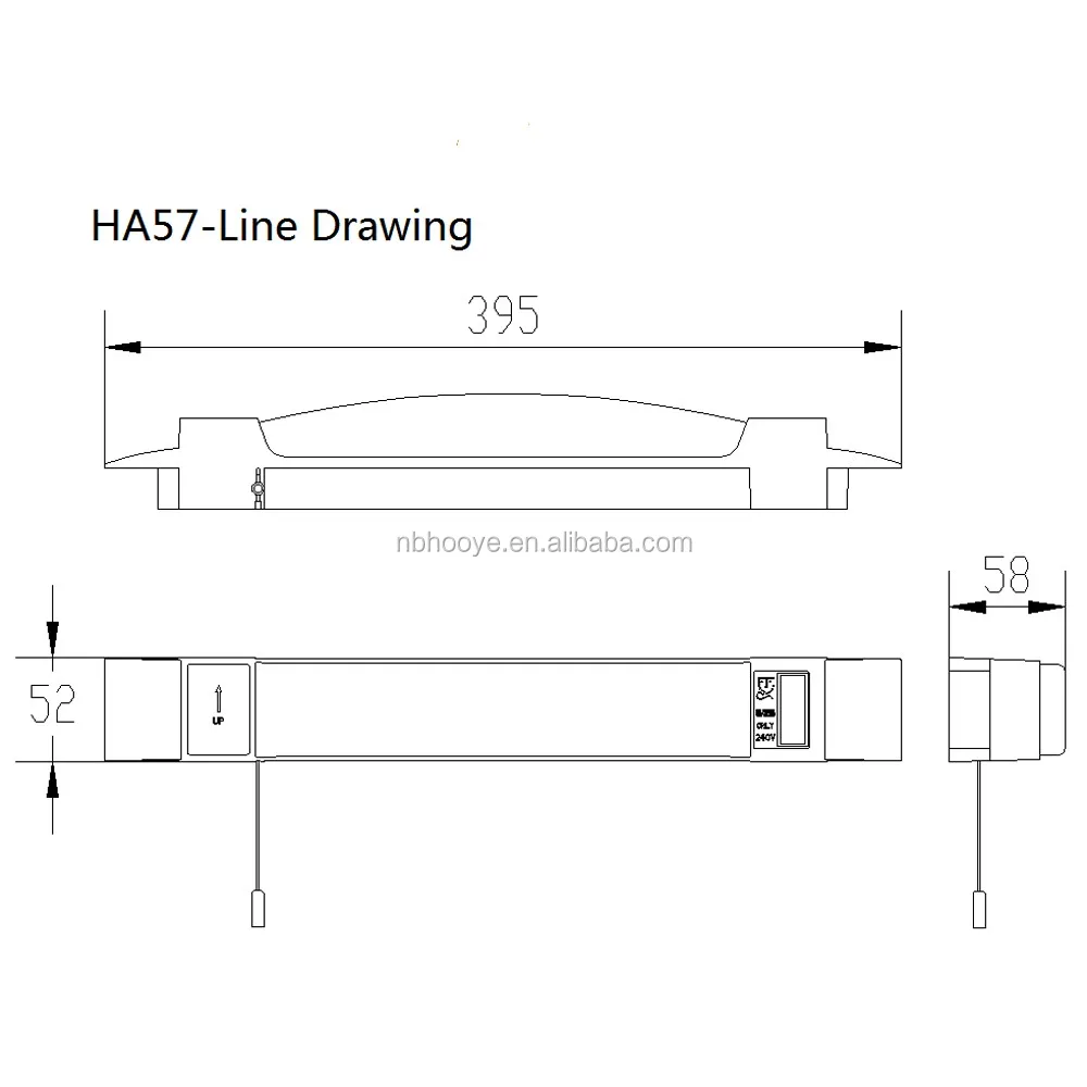 
Top Quality Illuminated Ip40 Waterproof Led Bathroom Mirror Attached Light 