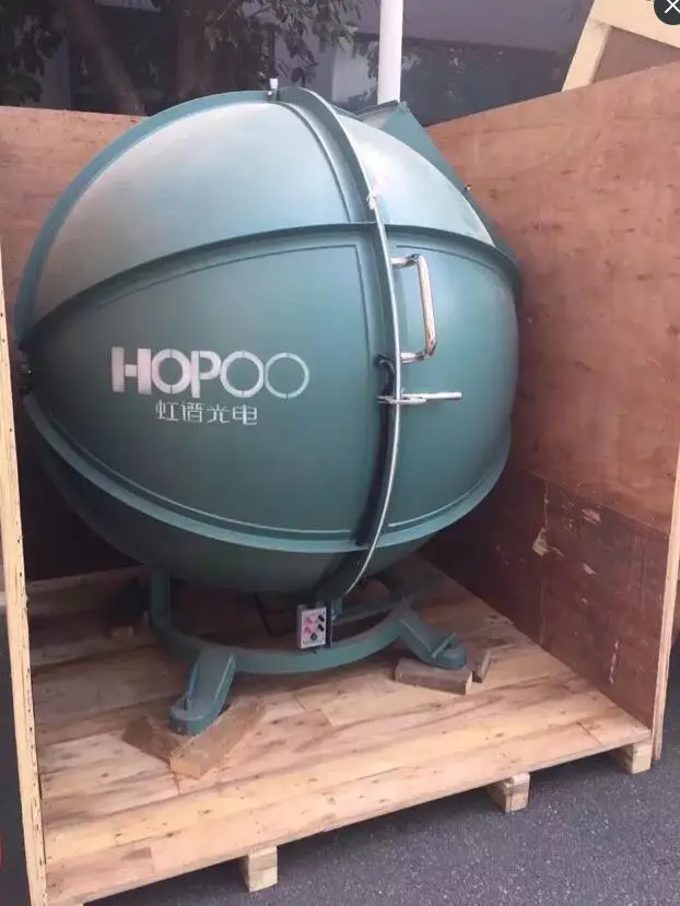 0.3m 0.5m 1.0m 1.5m 1.75m 2.0m  Integrating sphere with cabinet