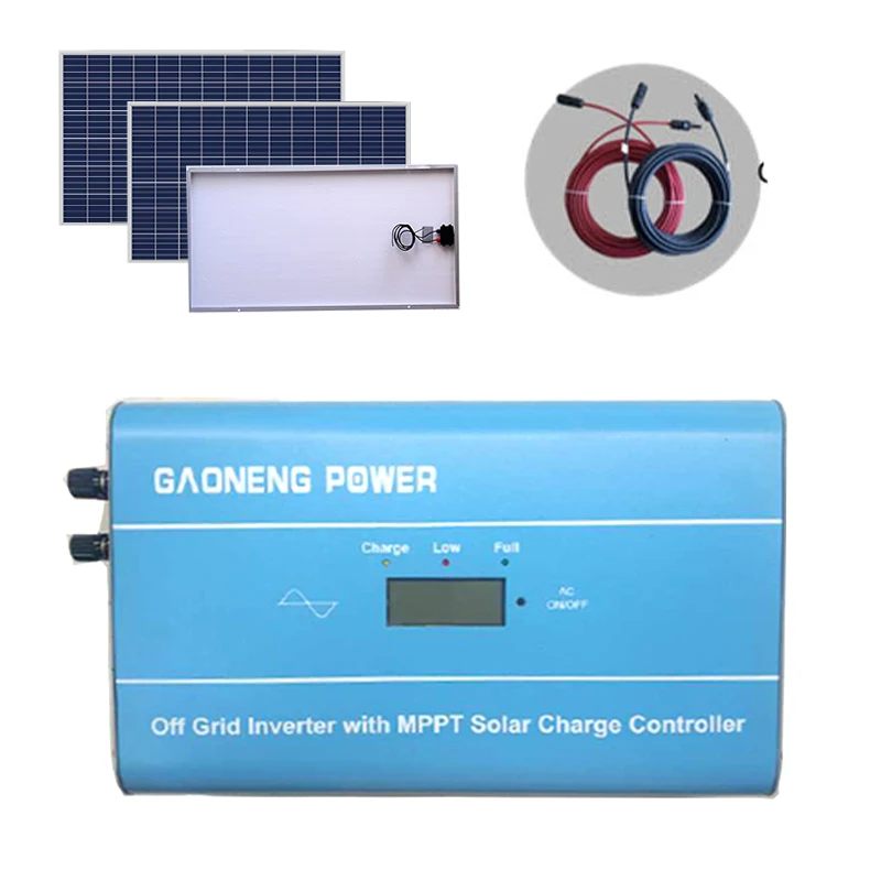 
Off grid/ Hybrid Pure Sine Wave Inverter with MPPT charger 1KW 12V 24V 40A 