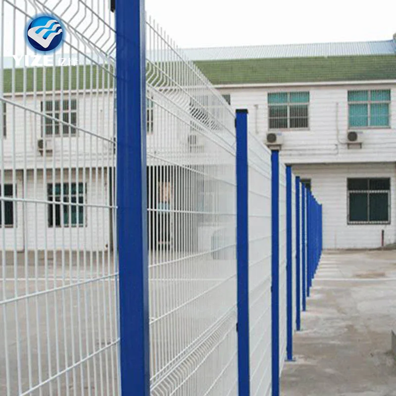 3D Folding Welded Wire Mesh Curved Fence For Poland