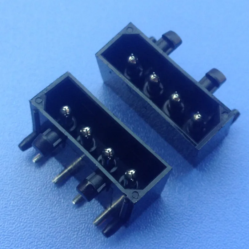 4 Pin 5.08 Black Male Molex Computer PC Power Connector Mod DIY Crimp Plug
