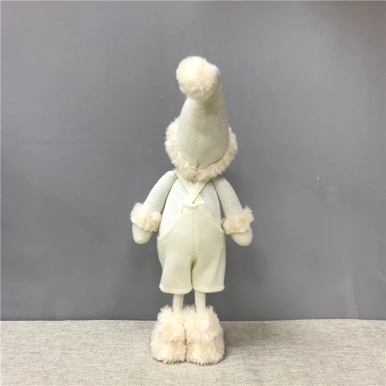 Лидер продаж, украшение для стола, вязаная шерстяная пряжа, рождественские подарки для девочек, плюшевая кукла с подтяжками, юбка для домашнего декора