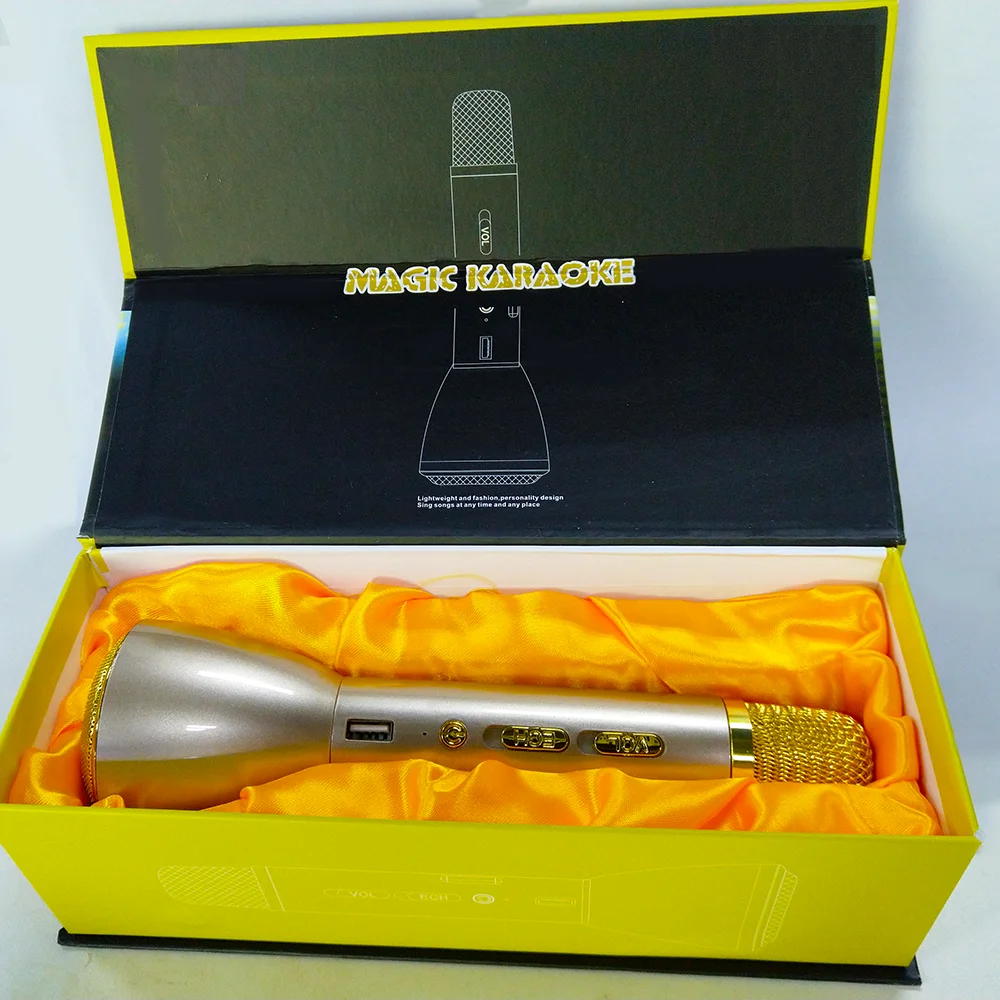 Беспроводной микрофон K088 Karoke динамик