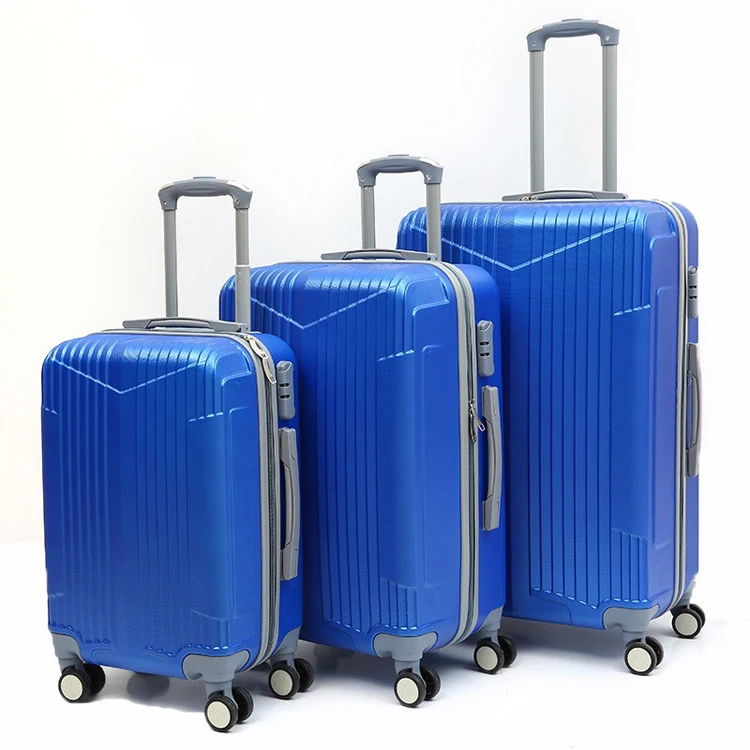 ABS Suitcase Trolley Bag 3 Pieces Set Wholesale Luggage Set with Good Quality