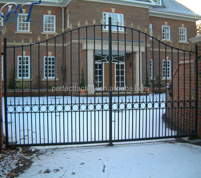 
Automatic wrought Iron Gate Designs / Driveway Gates design for Home Garden. 