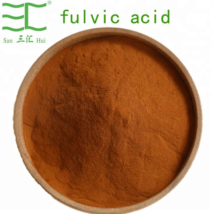 Agrochemical plant hormone fulvic acid 95% fertilizer for plant growth