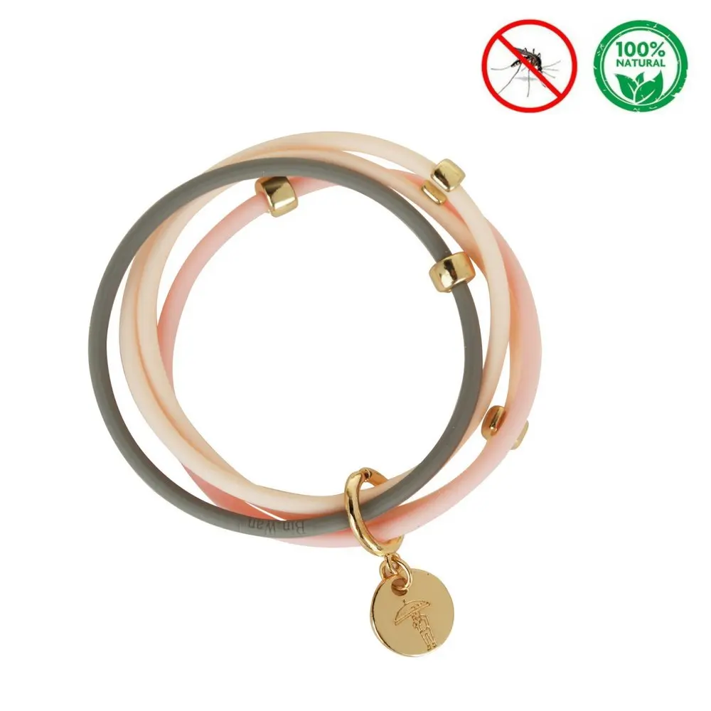 Leather Mosquito Bug Repellent Bracelet All DEET FREE Insect Repellent Bands, Mosquito Killer Protection Outdoor and Indoor