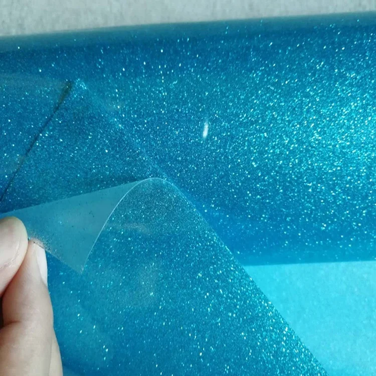 
Wholesale glitter heat transfer vinyl sheets for T-shirts custom printing 