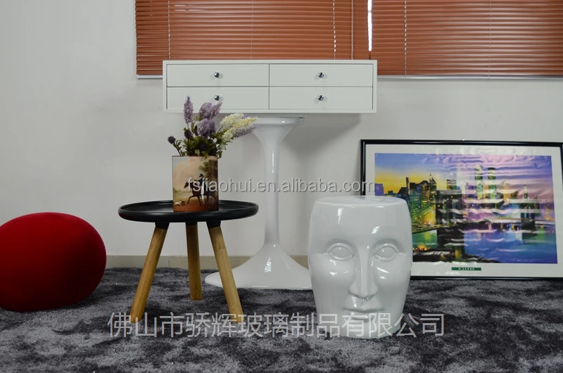 
Chinese Gold Glazed Porcelain Ceramic Garden Seat Face Stool For Indoor And Outdoor 
