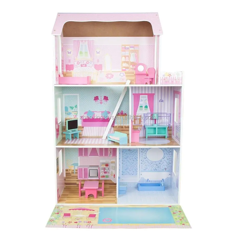 
DIY wooden baby doll house ,doll house 