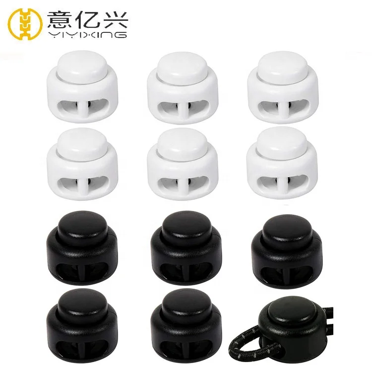 Различные размеры в наличии, блокировка шнура, двойное отверстие, концы шнура цилиндра, Пластиковая Пробка шнура