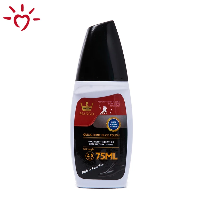 
China manufacturer bottle plastic black cleaner color wholesale custom sponge liquid brands of shoe polish 