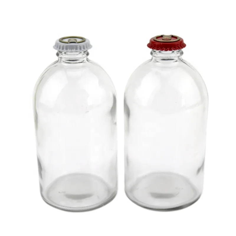 
Vintage 330Ml Stubby Beverage Clear Glass Beer Bottle 