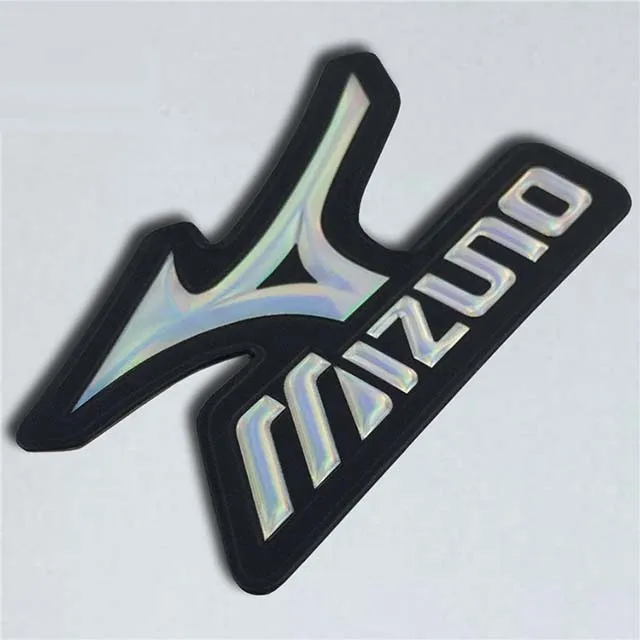 Custom Any Shape 3D TPU  Material Logo Heat Transfer 3D Label For Sportswear